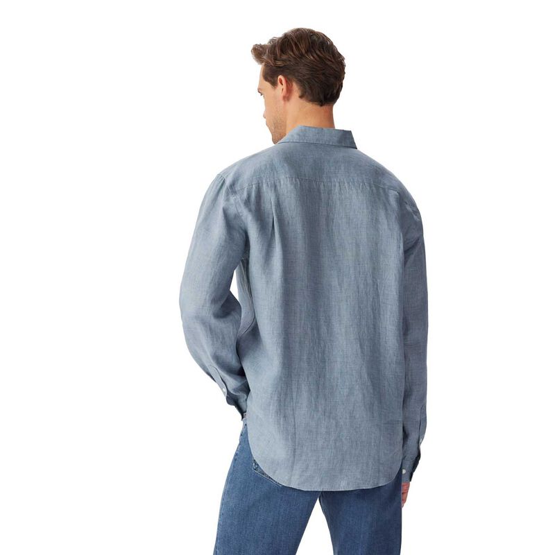 R.M. Williams Newman Classic Linen Shirt image number 1